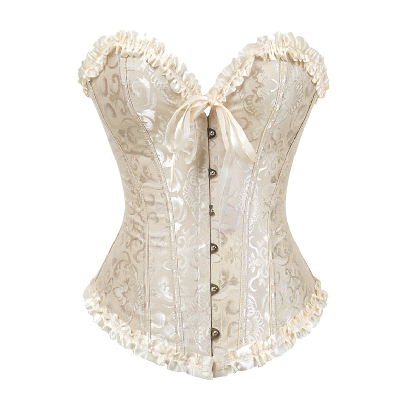 Funki Findz | Lingerie | Women's Pretty Overbust Corset | Bustier