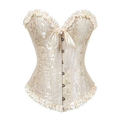 Funki Findz | Lingerie | Women's Pretty Overbust Corset | Bustier