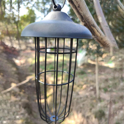 Funki Findz | Bird Feeders | Hanging Bird Seed Feeder | Metal