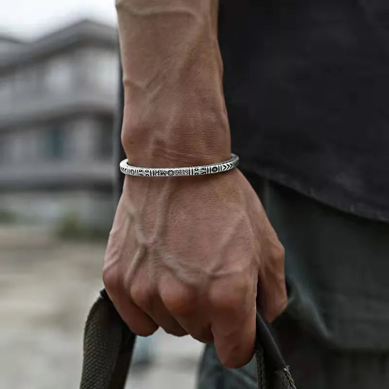 Funki Findz | Bracelets | Men's Retro Nordic Style Bracelet
