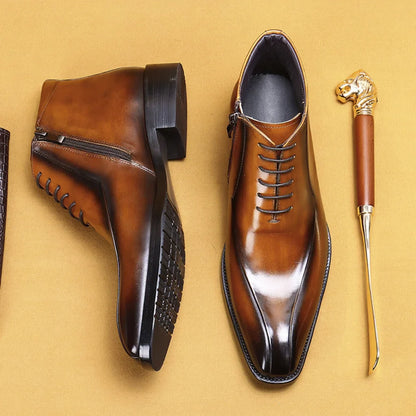 Funki Findz | Boots | Men's Genuine Leather Chelsea Ankle Boot