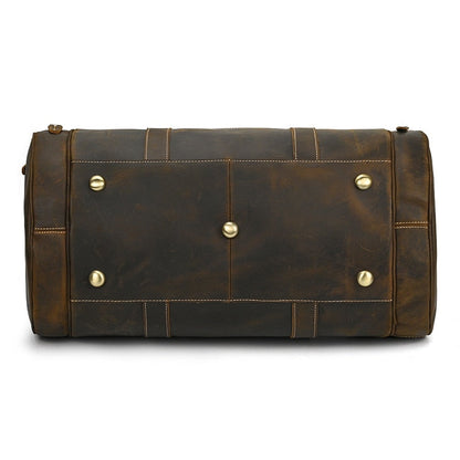 Funki Findz | Bags | Travel Bags | Men's Leather Overnight Bag