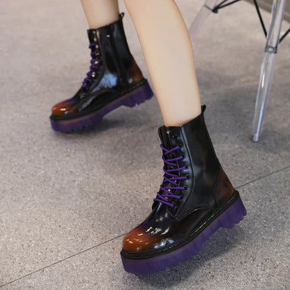 Funki Findz | Boots | Men's Women's 8-Hole Real Leather Boots