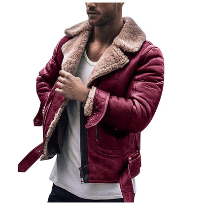 Funki Findz | Jackets | Men's Faux Fur, Faux Leather Jacket