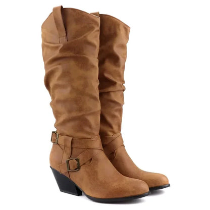 Funki Findz | Boots | Women's Faux Suede Western Style Boots