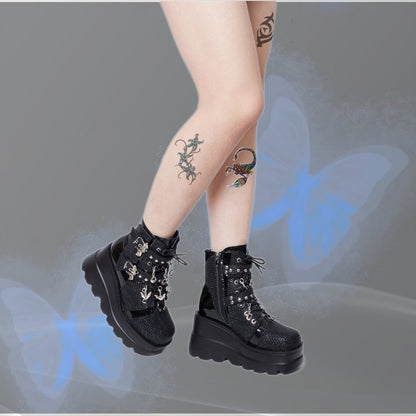 Funki Findz | Boots | Women's New Gothic Style Platform Boots