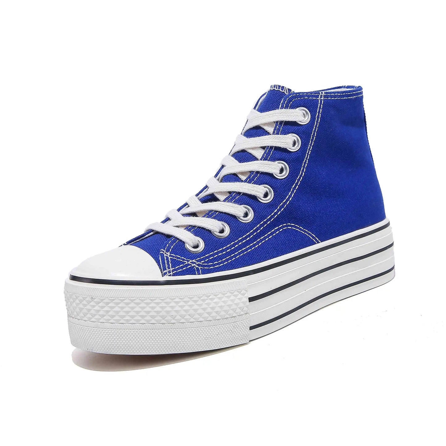 Funki Findz | Boots | Women Canvas LaceUp Thick Sole Sneaker