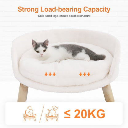 Funki Findz | Pet Beds | Pet Sofa Bed | Raised Small Dog Couch