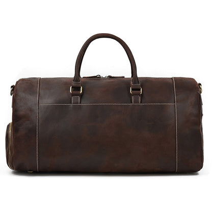 Funki Findz | Bags | Travel Bags | Men's Leather Overnight Bag