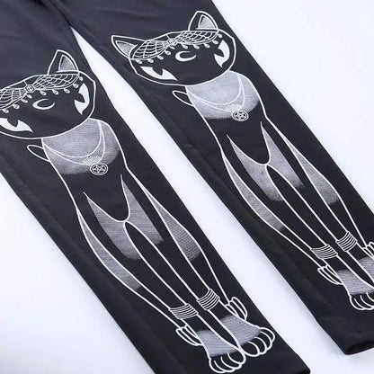 Funki Findz | Pants | Women's Dark Grunge Gothic Punk Legging