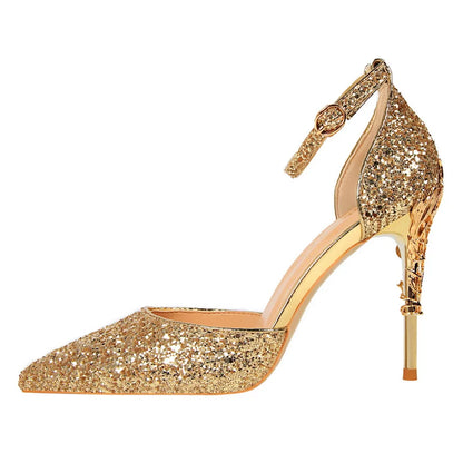 Funki Findz | Shoes | Women's Elegant Party Glitter Sandals