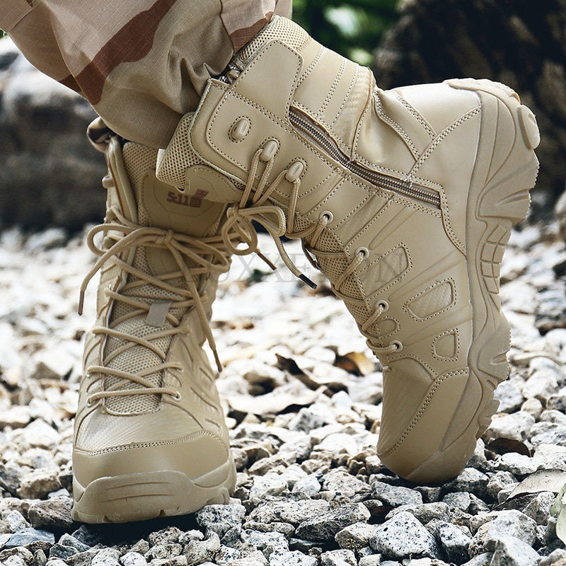 Funki Findz | Boots | Men's Tough Lace Up Hiking Desert Boots