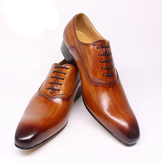Funki Findz | Shoes | Men's Luxury Oxford Genuine Leather Shoe