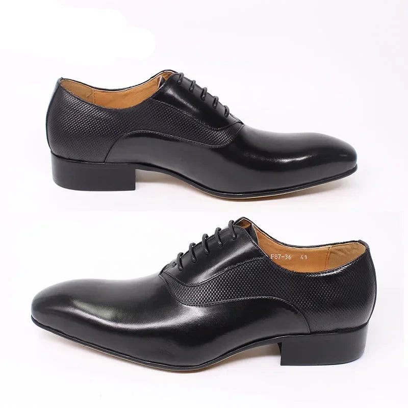 Funki Findz | Shoes | Men's Luxury Oxford Genuine Leather Shoe