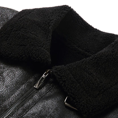 Funki Findz | Jackets | Men's Faux Leather Warm Fashion Jacket