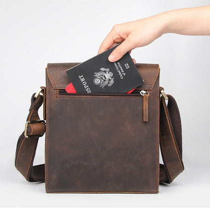 Funki Findz | Bags | Messenger Bags | Men's Leather Crossbody