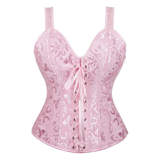 Funki Findz | Lingerie | Women's Victorian Satin Lace Up Corsets