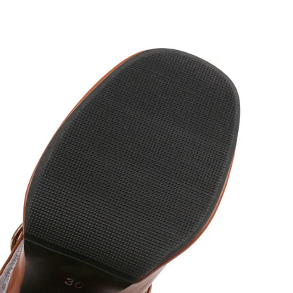 Funki Findz | Shoes | Women's Chunky High Heel Mary Janes