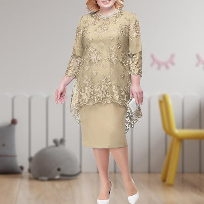 Funki Findz | Dresses | Women's Mother of The Bride Midi Dress