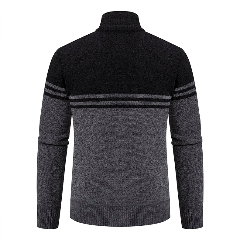 Funki Findz | Sweaters | Men's Slim Mock Neck Zip Up Cardigans