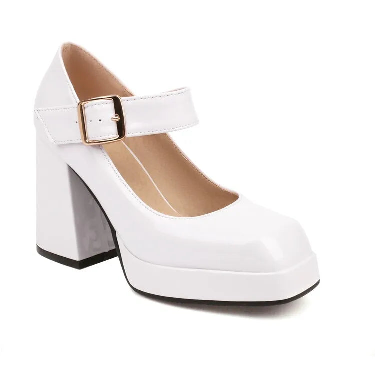 Funki Findz | Shoes | Women's Bright Patent Mary Jane Pumps