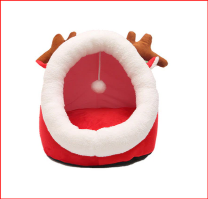 Funki Findz | Pet Beds | Cat Bed | Warm Cozy Kitten Cat Cave
