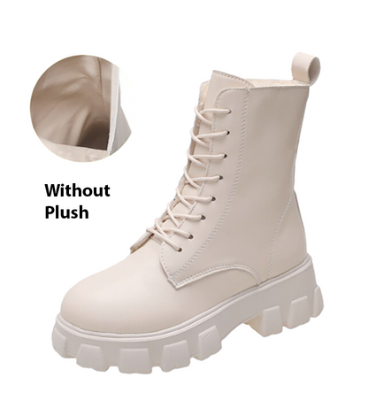 Funki Findz | Boots | Women's Lace-up Chunky Combat Boots