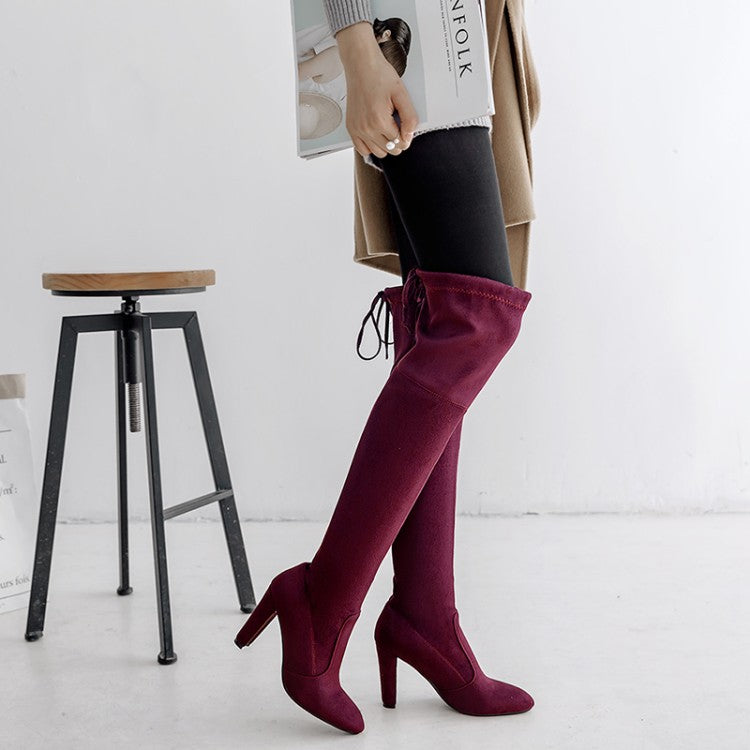 Funki Findz | Boots | Women's Over-the-Knee High Chelsea Boot