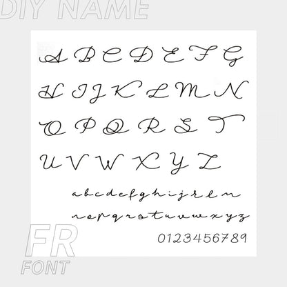 Funki Findz | Earrings | Custom Name Initial Vertical Drop Earring