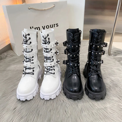 Funki Findz | Boots | Women's Gothic Platform Combat Boots