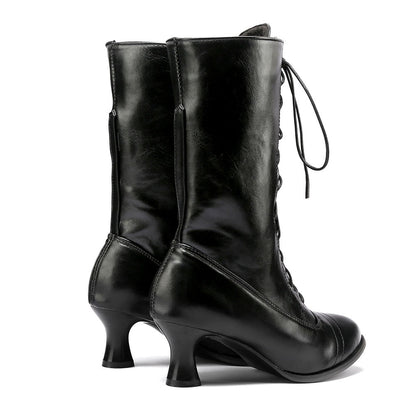 Funki Findz | Boots | Women's Victorian Style Lace Up Boots