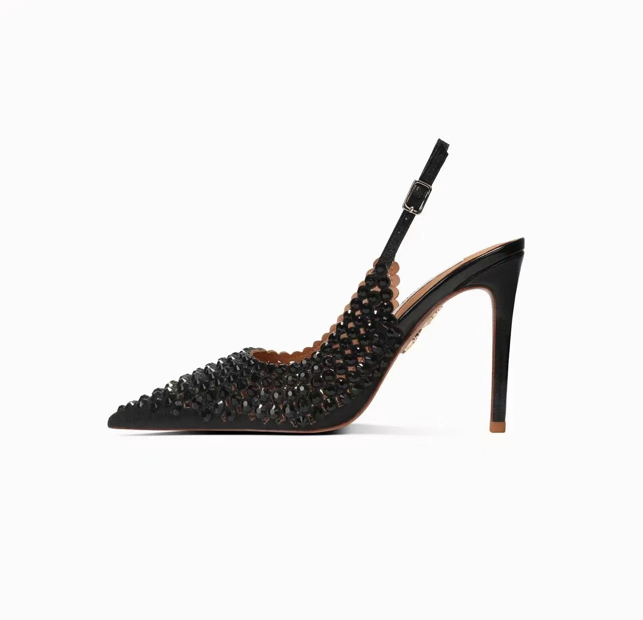 Funki Findz | Shoes | Women's Metallic Bling Bridal Slingbacks