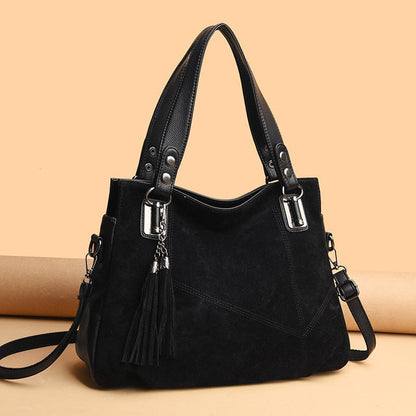Funki Findz | Bags | Handbags | Women's Suede Shoulder Bag