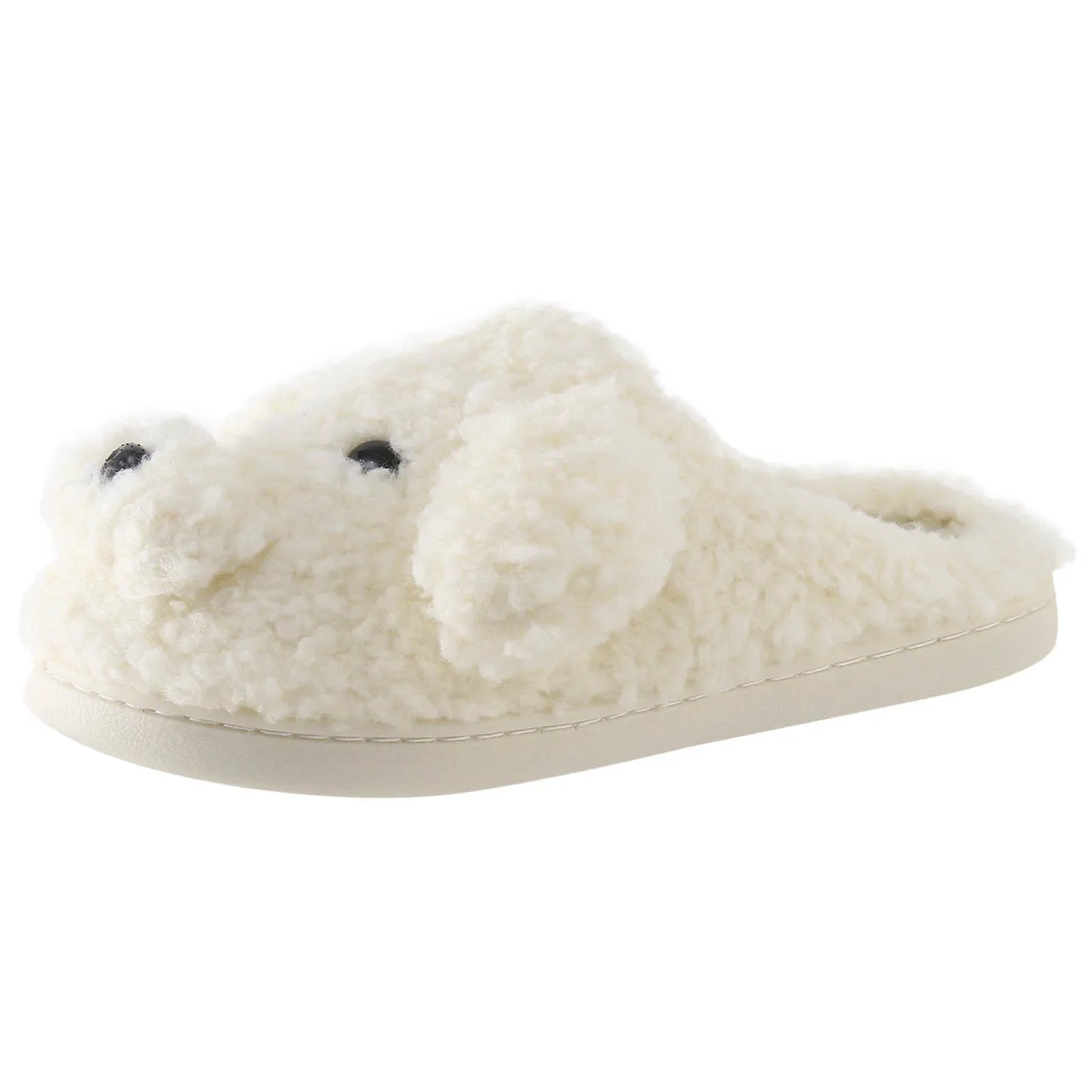 Funki Findz | Shoes | Women's Fluffy Cartoon Dog Fur Slippers
