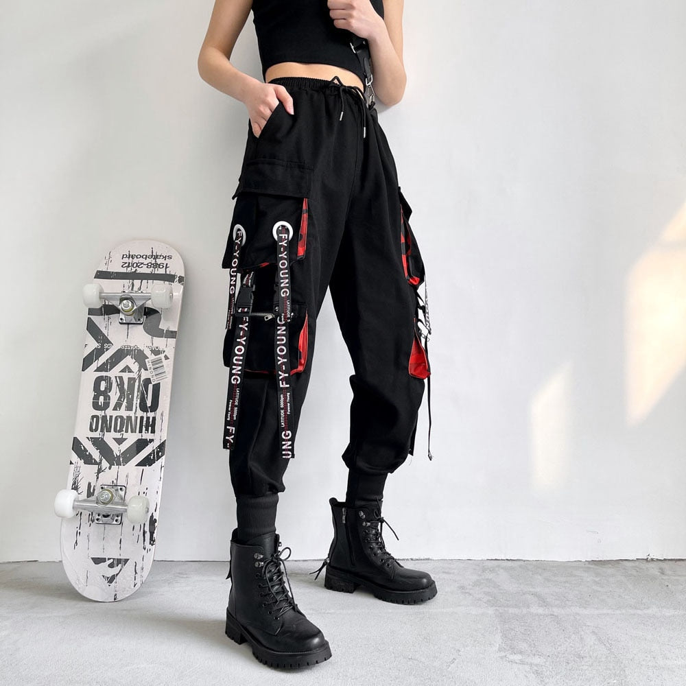 Funki Findz | Pants | Women's Harajuku Streetwear Cargo Pants