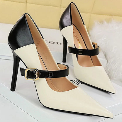 Funki Findz | Shoes | Women's Retro Colored Pointy Toe Stilettos