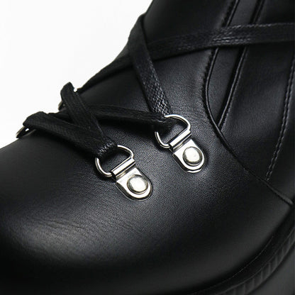 Funki Findz | Boots | Women's Punk High Platform Wedge Boots