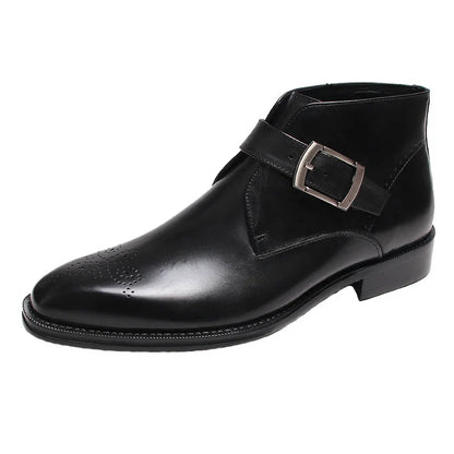 Funki Findz | Boots | Men's Luxury Genuine Leather Ankle Boots