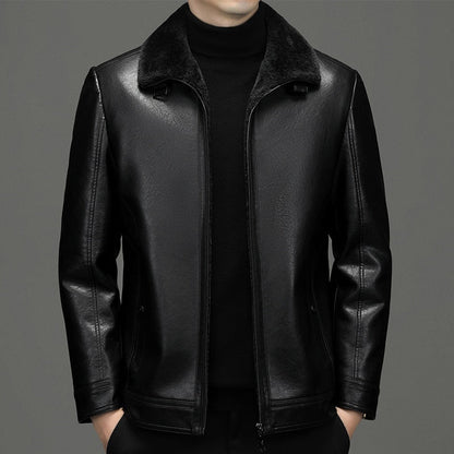Funki Findz | Jackets | Men's Real Leather Fleece Lined Jackets