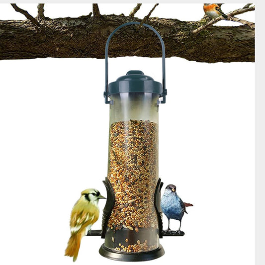Funki Findz | Bird Feeders | Hanging Bird Seed Dispenser