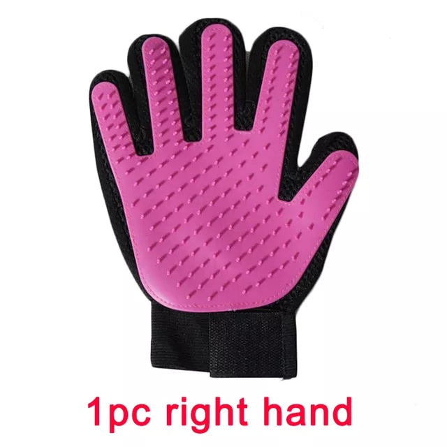 Funki Findz | Pet Grooming Gloves | De-shedding Gloves 2 Pcs