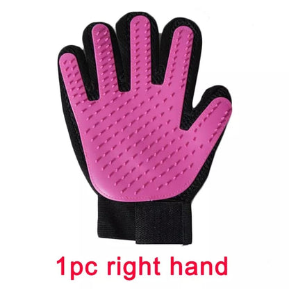 Funki Findz | Pet Grooming Gloves | De-shedding Gloves 2 Pcs