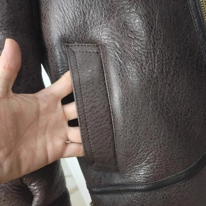 Funki Findz | Jackets | Men's Genuine Leather Sheepskin Jacket