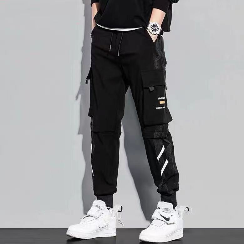 Funki Findz | Pants | Men's Slim Fit Casual Cargo Pants | Joggers