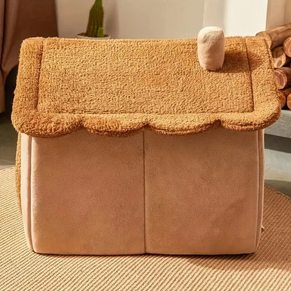 Funki Findz | Pet Beds | Dog Cat Foldable Pet House Washable
