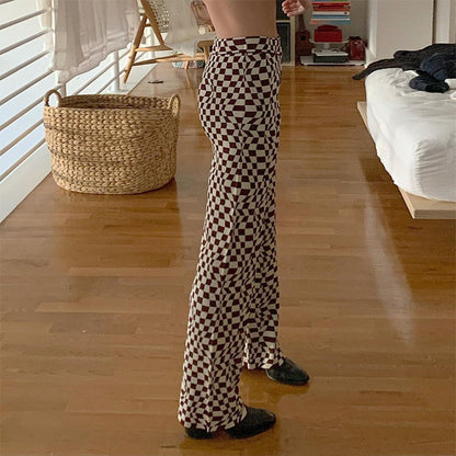 Funki Findz | Pants | Women's Ripple Print Flared Bell Bottoms