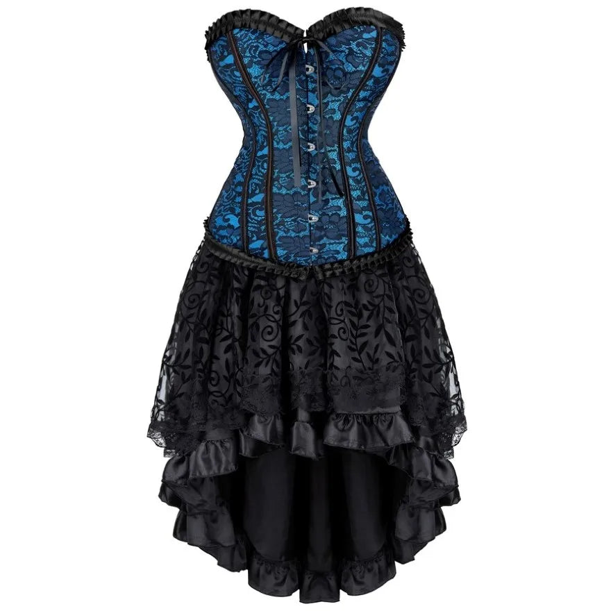 Funki Findz | Dresses | Women's Victorian Gothic Corset Dress