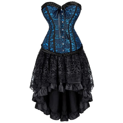 Funki Findz | Dresses | Women's Victorian Gothic Corset Dress