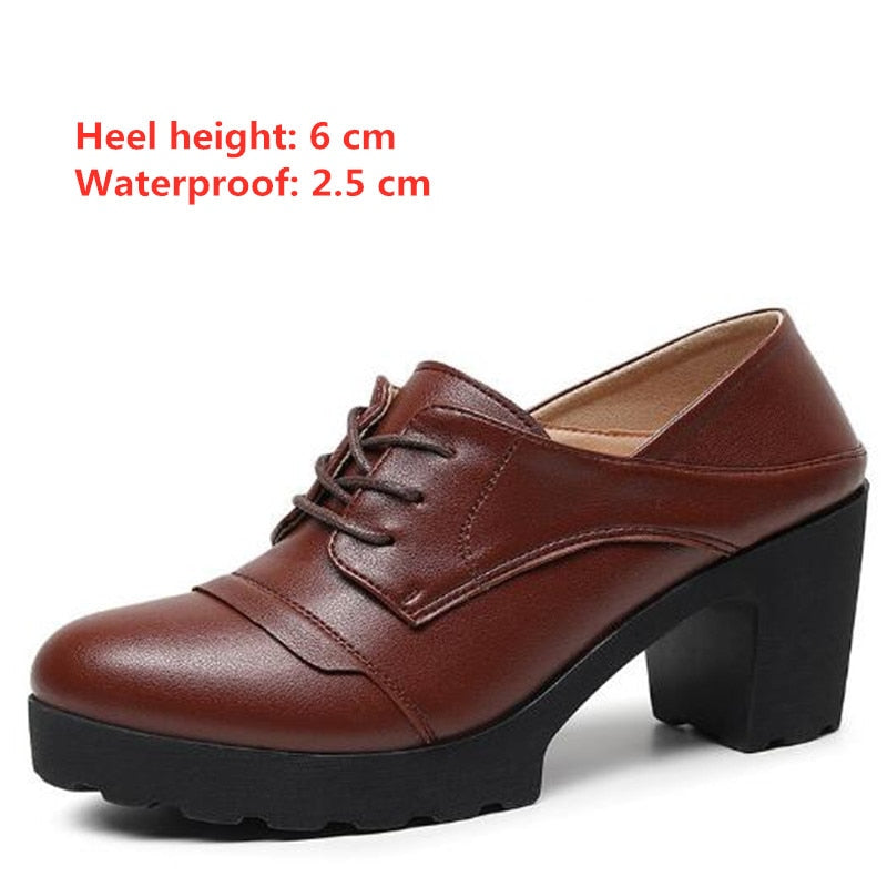 Funki Findz | Shoes | Women's Real Leather Mary Jane Platforms