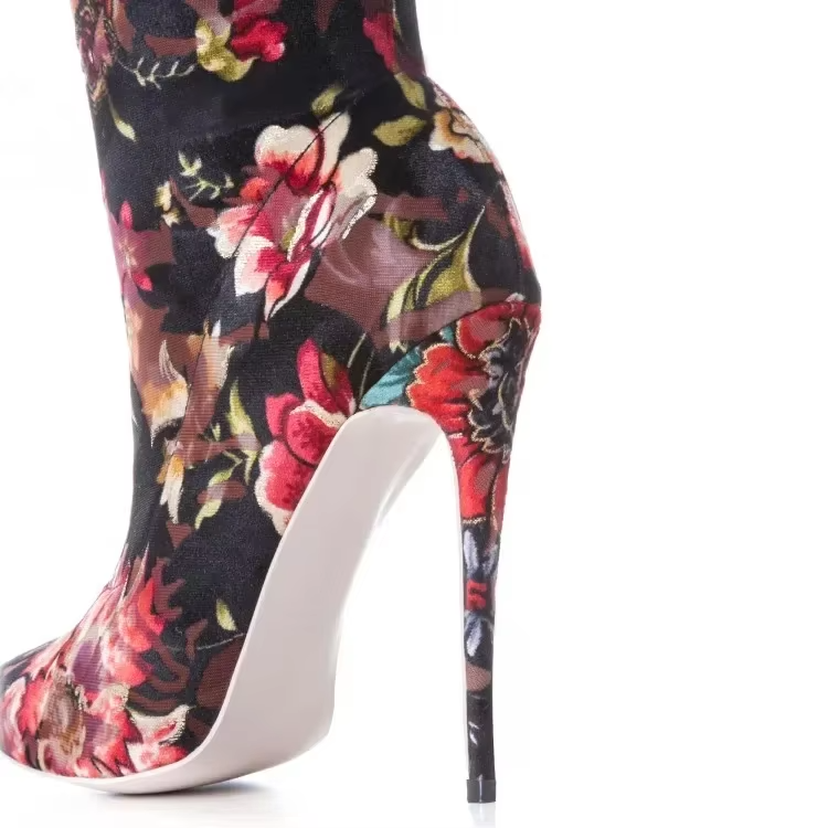 Funki Findz | Boots | Women's Over Knee Stretch Stiletto Boots